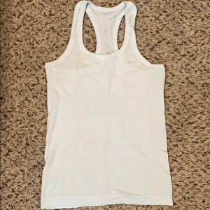 Light blue lululemon tank